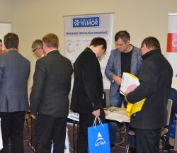 Stoisko TELKOM-TELMOR podczas Seminarium Regionalnego Biotop